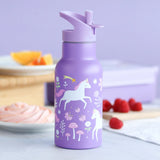 A Little Lovely Company Stainless Steel Water Bottle 350ml