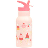 A Little Lovely Company Stainless Steel Water Bottle 350ml