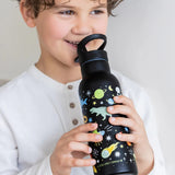A Little Lovely Company Stainless Steel Water Bottle 500ml | Kids School Bottle