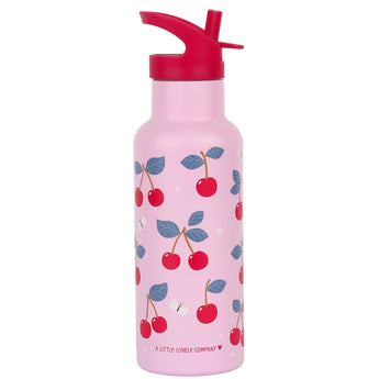 A Little Lovely Company Stainless Steel Water Bottle 500ml | Kids School Bottle