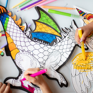 Inflatable Coloring Giant Dragon