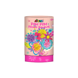 Avenir Pom Pom Bouquet Craft Kit for Kids