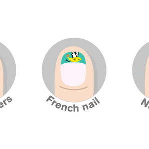 Eco-Friendly Kids Nail Stickers Glitter Gift Set