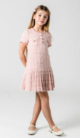 Prinsessefin Charlotta Dress - Tweed Nectar