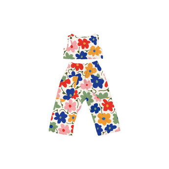 Abril Flores Mil Rela Maxi Flowers Set â€“ Top & Pants | Sets Girl