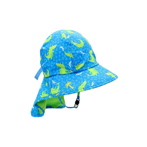 Upf 50+ Cape Sun Hat For Kids