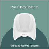 Angelcare 2 in 1 Baby Bathtub White