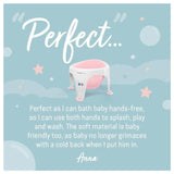 Angelcare Soft Touch 2 In 1 Baby Bath Seat | Ergonomic Newborn Support