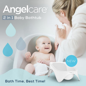 Angelcare 2 in 1 Baby Bathtub White