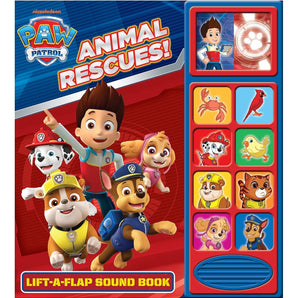 Paw Patrol Lift A Flap Sound Book