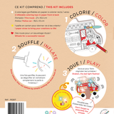 Ara Creative Inflatable Coloring Firefighter Policeman