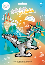 Ara Creative Inflatable Coloring Giant Dragon | Kids Art