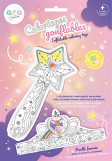 Ara Creative Inflatable Coloring Magic Wand Led Crown