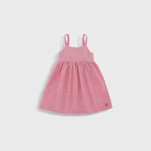 Picnic Print Girls Dress
