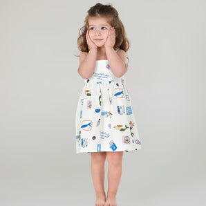 Sirena Girls Print  Dress