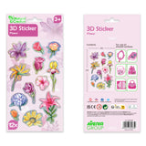 Avenir 3 D Stickers 10 Pack Whimsical Craft | Kids Activity