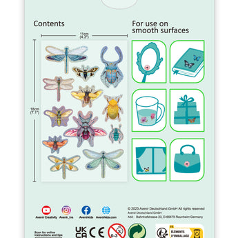 Avenir 3 D Stickers 10 Pack Whimsical Craft | Kids Activity