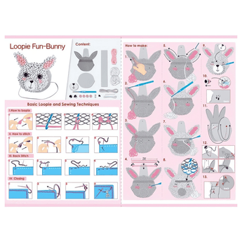 Avenir Loopie Fun â€“ My First Plush Bag Craft Kit | My First Plush Bag