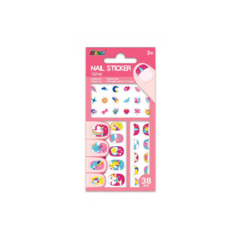 Avenir Nail Stickers Glitter Collection | Nail Stitcker & Tattoo