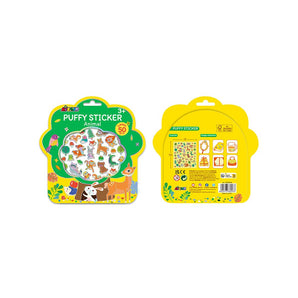 Avenir - Puffy Sticker Animal Multicolor | activity for kids | Perfect work of art to keep for room decoration or to give as a gift | ages 3+ - My Little Thieves