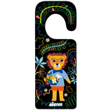 Avenir Scratch Art Animal Door Hangers - Multicolor