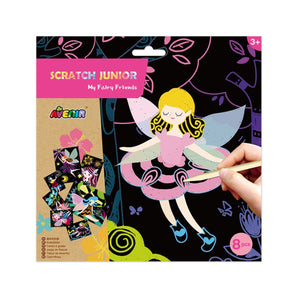Avenir - Scratch - Little Mermaid Multicolour | Scratch the paper sheets to create colorful designs | Ages 3+ - My Little Thieves