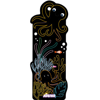 Avenir Scratch Sea Animal Bookmarks & Door Hangers | Craft