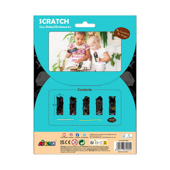 Avenir Scratch Sea Animal Bookmarks & Door Hangers | Craft