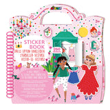 Avenir - Sticker Book Life in the Forest Multicolour | Easy, mess-free and fun! Convenient carry handle and beautiful illustrations | Peel off the stickers | Convenient carry handle | Ages 3+