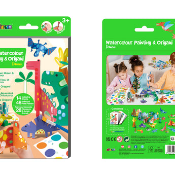 Avenir Watercolour & Origami Creative Garden Kit | Kids Art