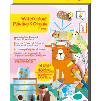 Avenir Watercolour & Origami Creative Garden Kit | Kids Art
