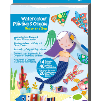 Avenir Watercolour & Origami Creative Garden Kit | Kids Art