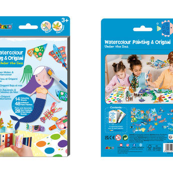 Avenir Watercolour & Origami Creative Garden Kit | Kids Art