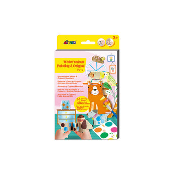 Avenir Watercolour & Origami Creative Garden Kit | Water Painting