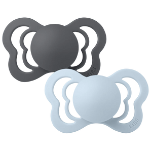 BIBS Couture Eco-Friendly Latex Baby Pacifiers 2 Pack
