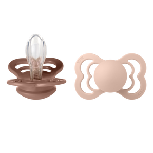 BIBS Supreme 2 PACK Silicone Symmetry Pacifiers