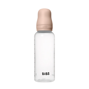 BIBS Baby Bottle Round Latex 1 pack 270 ml Medium Flow Ivory