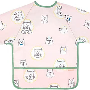 Badabulle Adjustable Water-Repellant Bib for Kids – Eco-Friendly & Durable