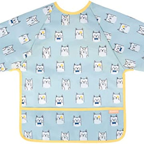 Badabulle Adjustable Water-Repellant Bib for Kids – Eco-Friendly & Durable