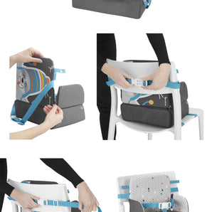Badabulle Travel Booster Seat Yummy Compact Backpack
