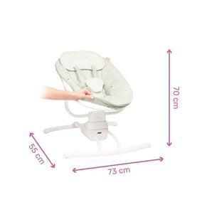 Badabulle Lateral Baby Swing - Lichen