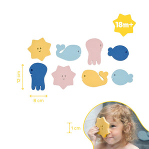 Badabulle Magic Bath Stickers - Fun & Creative Bath Time
