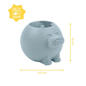 Badabulle Silicone Watering Can Hippo Multicolour