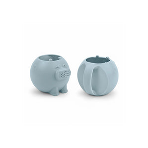 Badabulle Silicone Watering Can Hippo Multicolour