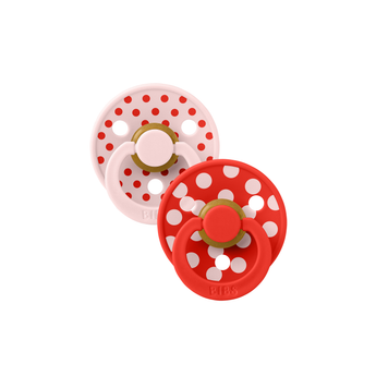 BIBS Bibs Pacifier Colour 2 Pack Anatomical Latex