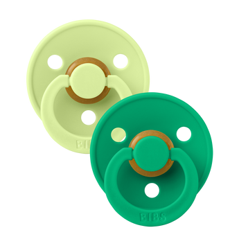 BIBS Colour Pacifier 2 Pack Latex