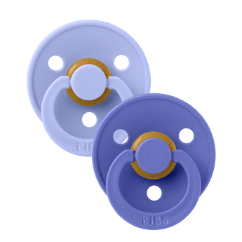 BIBS Colour Pacifier 2 Pack Latex