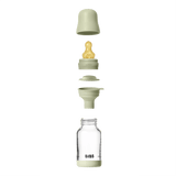BIBS Glass Baby Bottle 120ml Slow Flow | Newborn Feeding