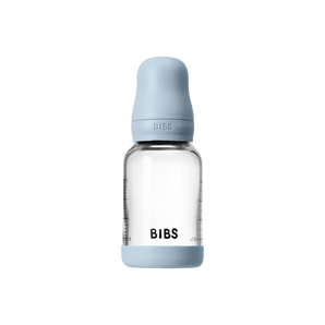 BIBS Glass Baby Bottle 120ml Slow Flow | Newborn Feeding