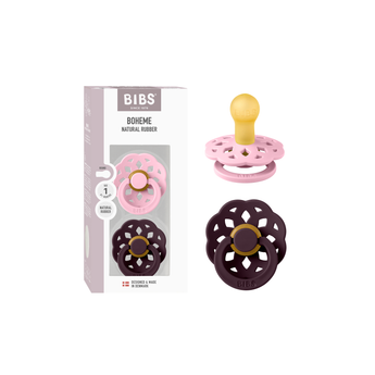 BIBS Pacifier Boheme 2 Pack Latex Pacifiers